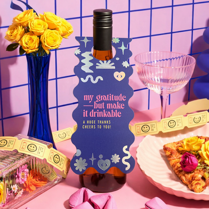 Paperfete Shop - Toast tag - thank you - gratitude