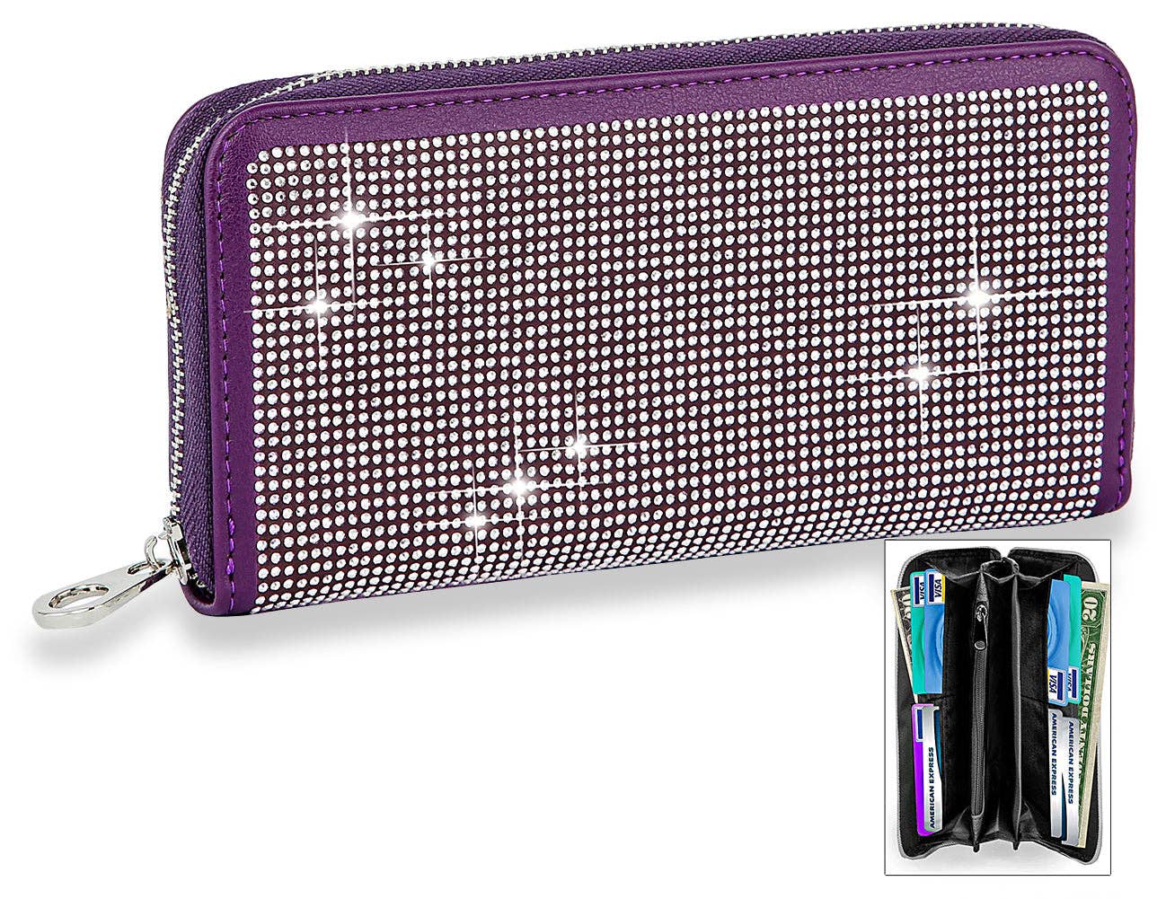 Handbag Express - Dazzling Accordion Wallet