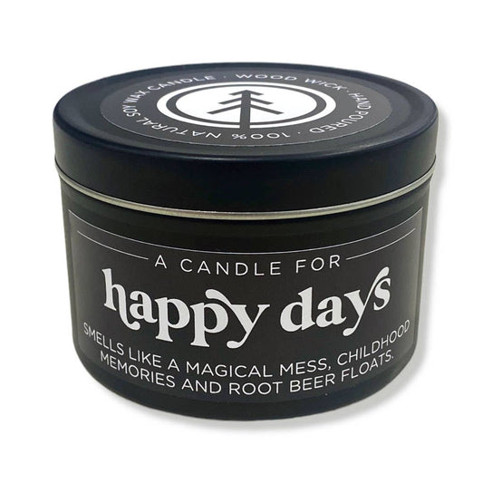 Happy Days | Wood Wick Candle
