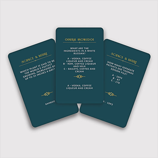 Trivia Cards