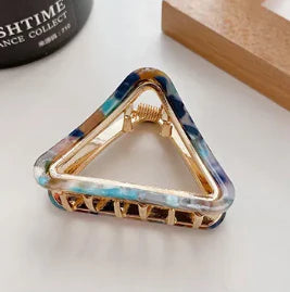 Pyramid Mini Hair Claw Clip