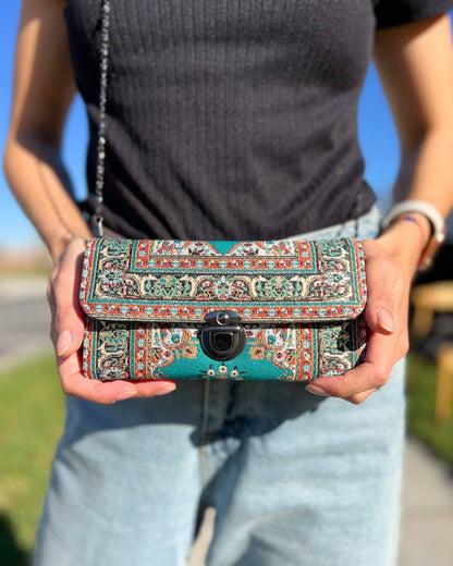 Green Turkish Crossbody Bag