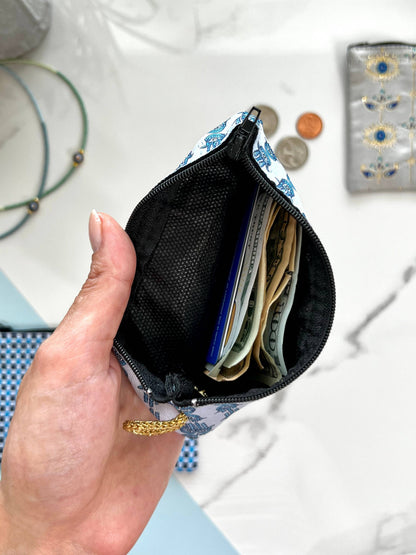 Pink Evil Eye Coin Purse