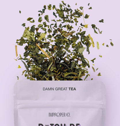 Improper Co. (No duties | Ships from CAN/USA) - B*tch, Be Balanced Green tea, 20 Servings