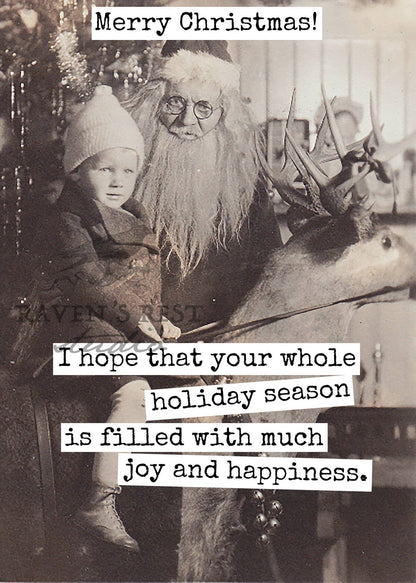 Raven's Rest Studio - I Hope That Your Whole Holiday Season Is Filled With Much...