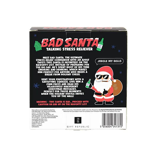 Bad Santa - Talking Stress Reliever