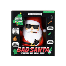 Load image into Gallery viewer, Bad Santa - Talking Stress Reliever
