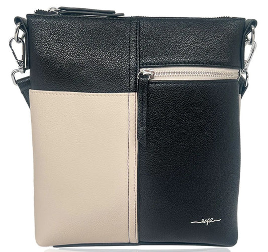 Barrie Two Tone Crossbody Bag
