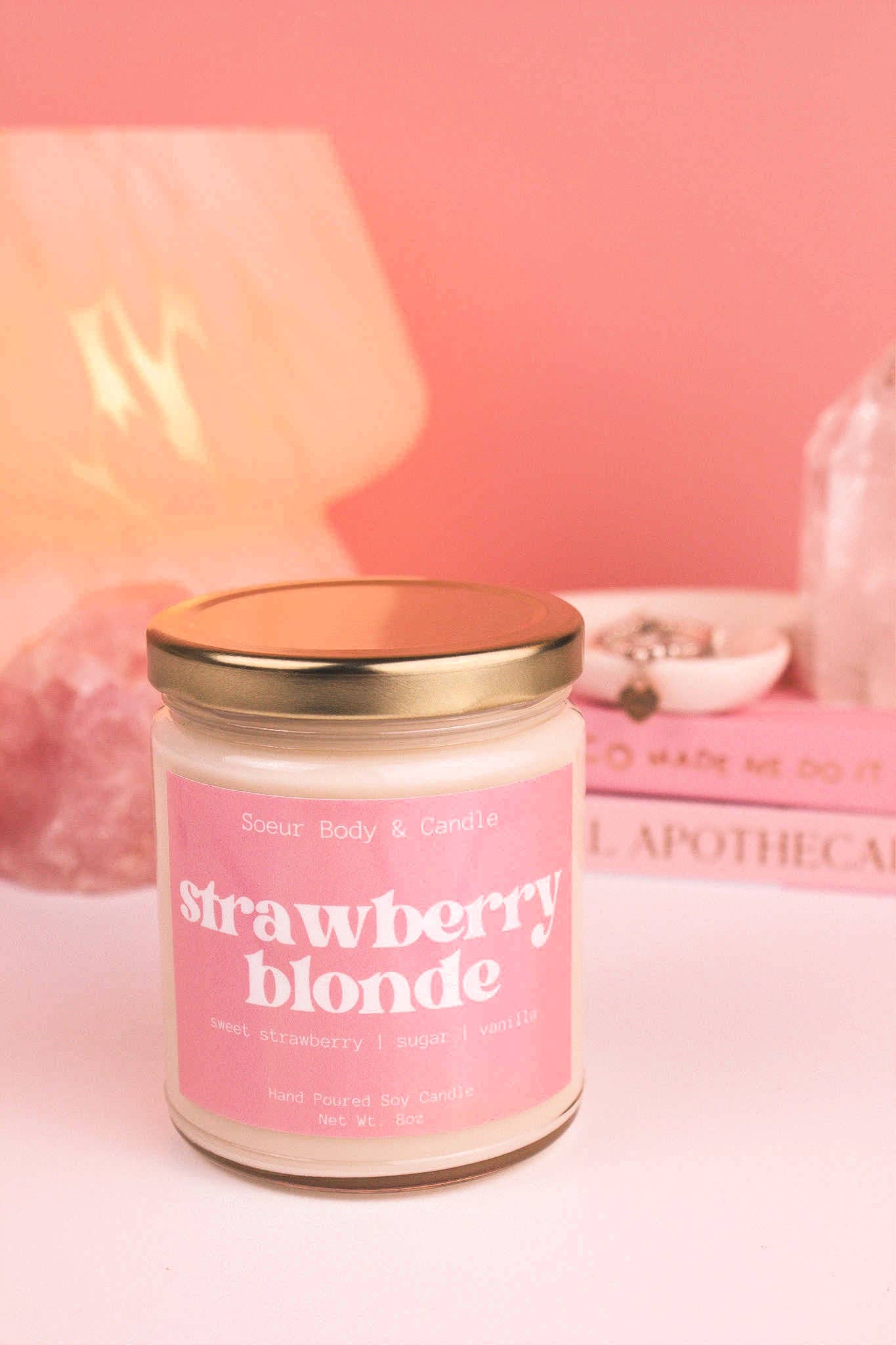 Strawberry Blonde Soy Candle