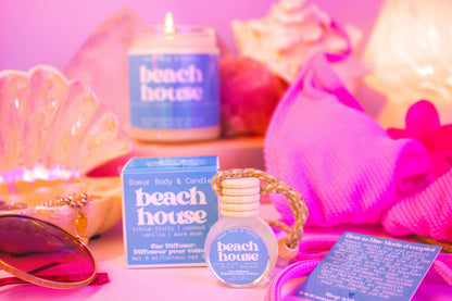 Soeur Body and Candle - Beach House Car Diffuser