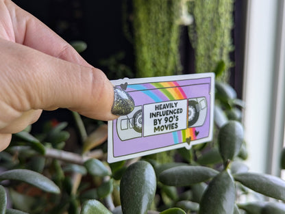 Sticky Moods - Heavily influenced by 90s movies sticker, nostalgia, y2k