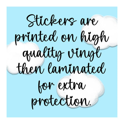 Sticky Moods - “I’m Literally Just a Girl” Vintage Heart Sticker