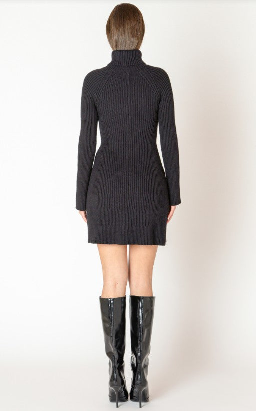 Black Knit Dress-2627503