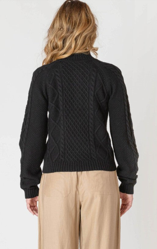Black Cable Knit-2627024