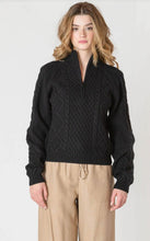 Load image into Gallery viewer, Black Cable Knit-2627024
