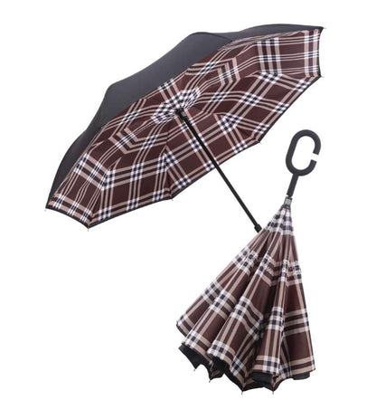 Reverse-Opening Umbrella