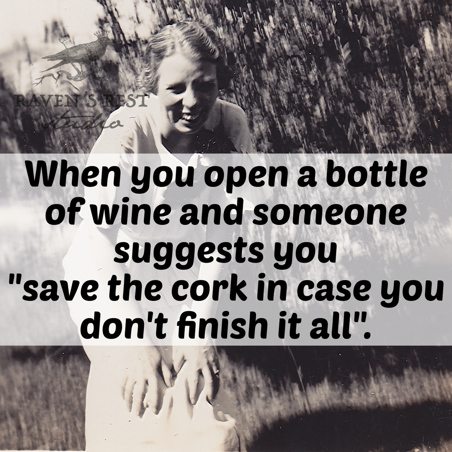 Fridge Magnet.  When You Open A Bottle Of Wine And Someone..