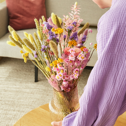Dried Flowers - Field Bouquet - Blossom Lilac: Medium