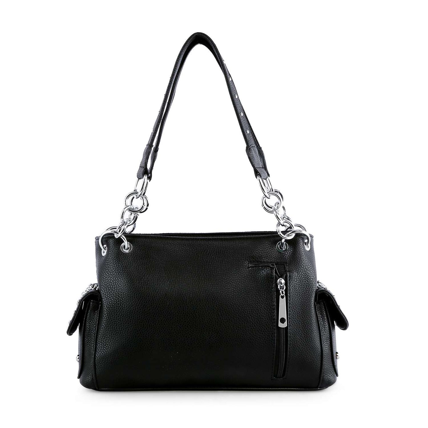 Handbag Express - Glamorous Ombre Rhinestone Patterned Fashion Handbag