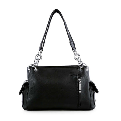 Handbag Express - Glamorous Ombre Rhinestone Patterned Fashion Handbag