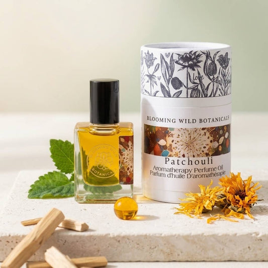 Patchouli Plant Perfume Roller Ball | Dark Patchouli