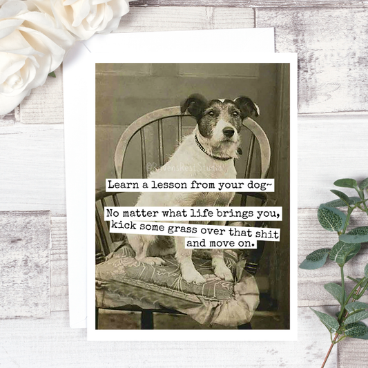 166b - Learn A Lesson From Your Dog...
