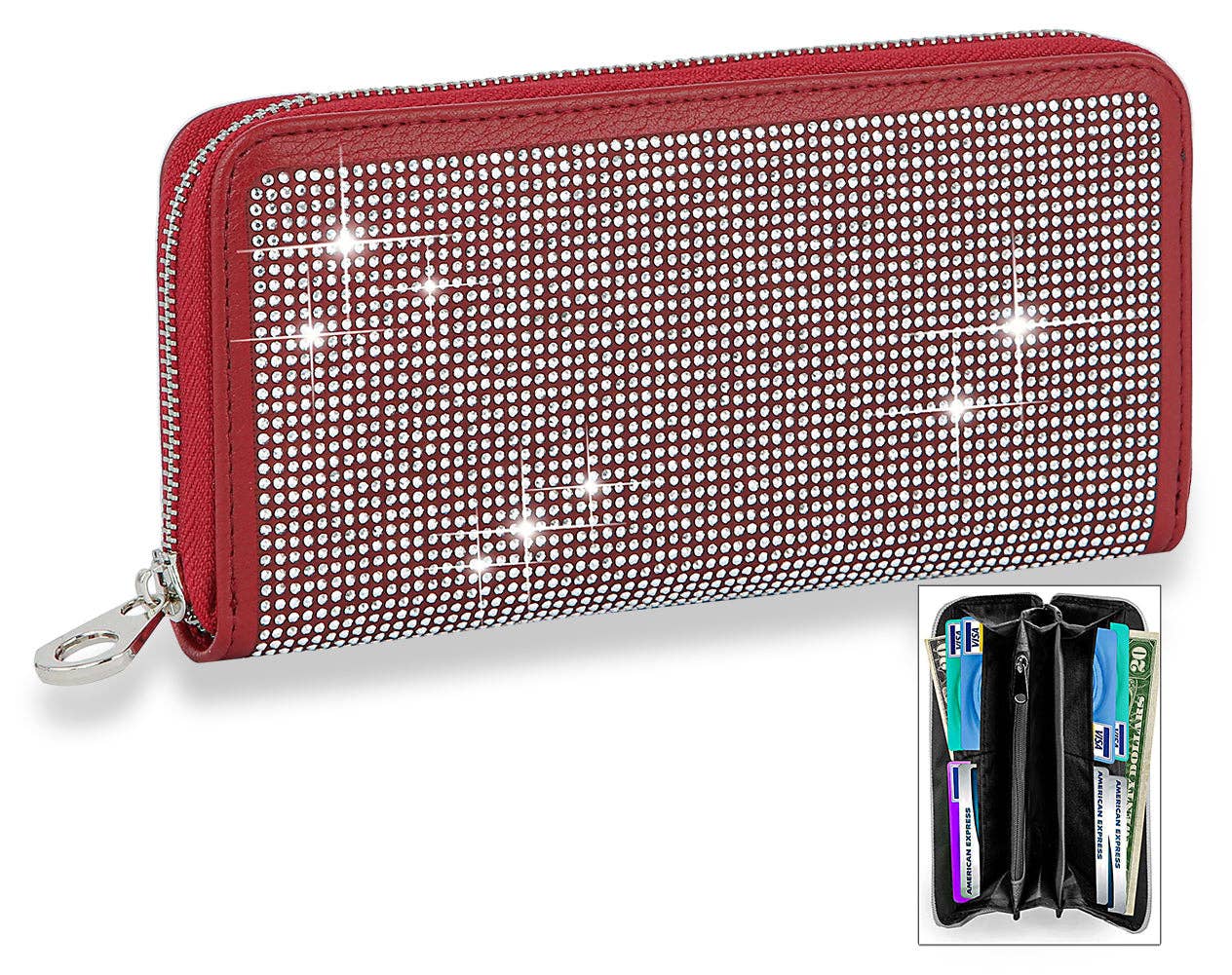 Handbag Express - Dazzling Accordion Wallet