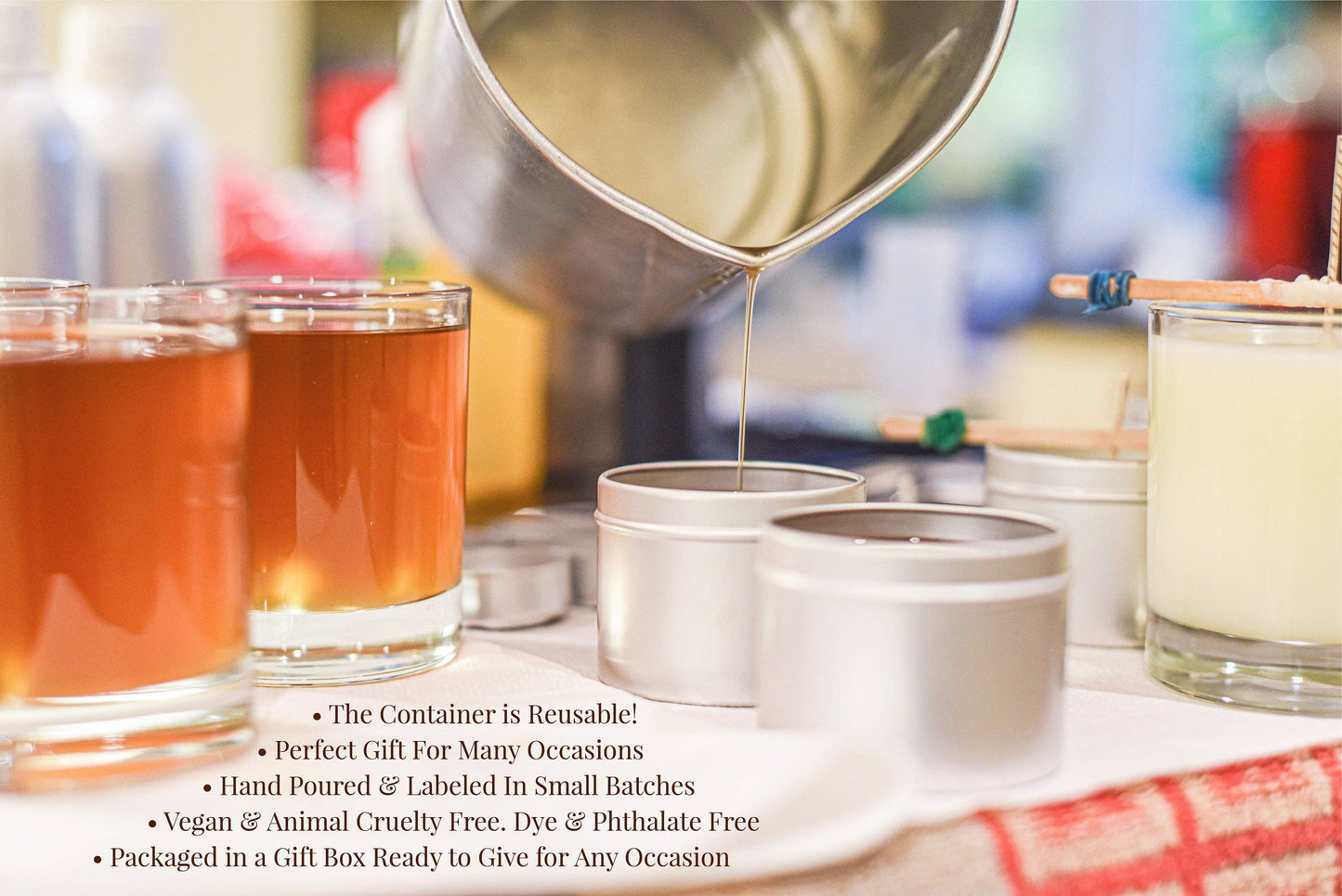 Badass Bride Infused With Good Vibes Soy Candle