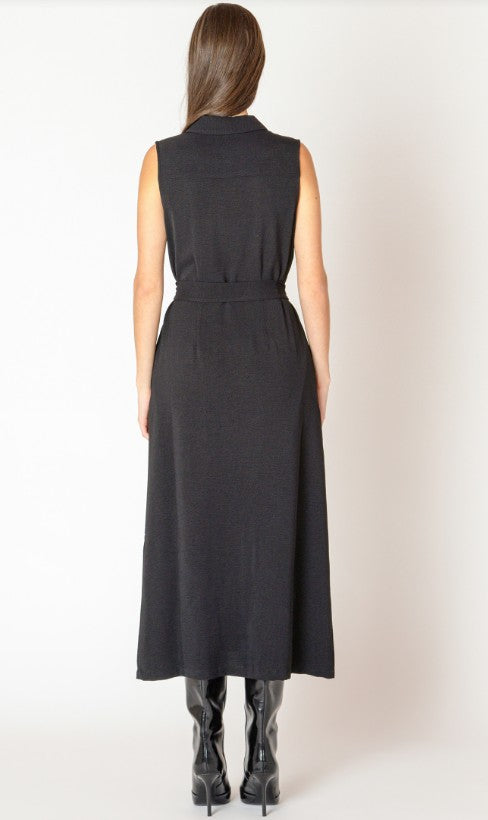 Carrie Sleeveless Belted Shirt Dress 2622566