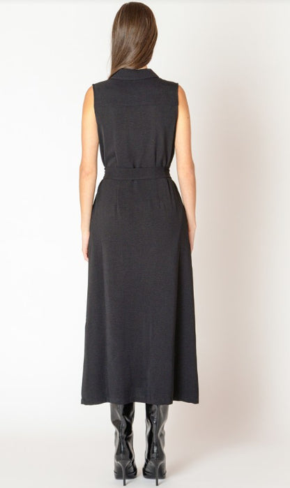 Carrie Sleeveless Belted Shirt Dress 2622566