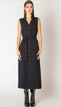Load image into Gallery viewer, Carrie Sleeveless Belted Shirt Dress 2622566
