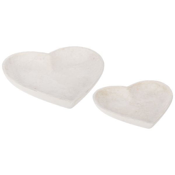 Decorative Textured Heart Trays