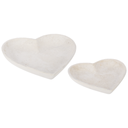 Decorative Textured Heart Trays