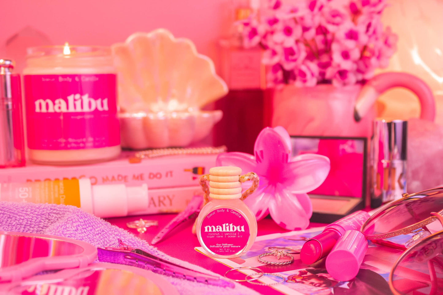 Soeur Body and Candle - Malibu Car Diffuser