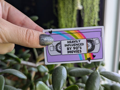 Sticky Moods - Heavily influenced by 90s movies sticker, nostalgia, y2k