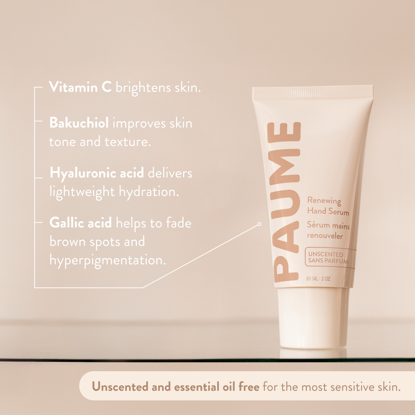 PAUME - Renewing Hand Serum For Aging Skin - Unscented