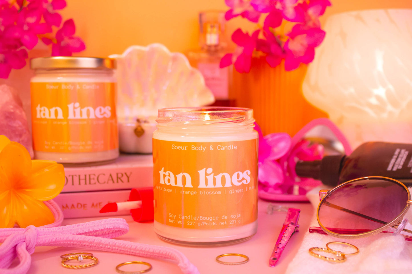 Soeur Body and Candle - Tan Lines Soy Candle