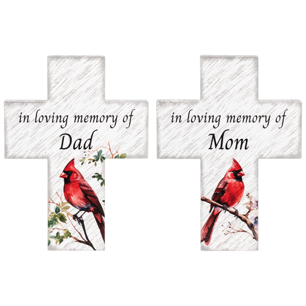 In Loving Memory Mom/Dad Cross