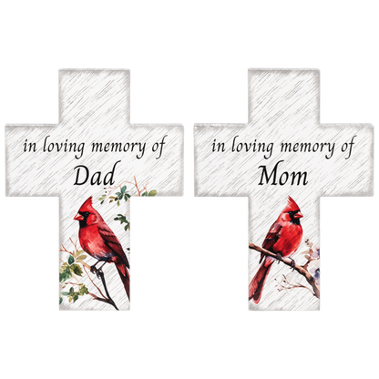 In Loving Memory Mom/Dad Cross