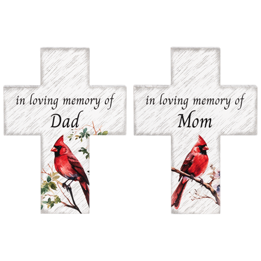In Loving Memory Mom/Dad Cross