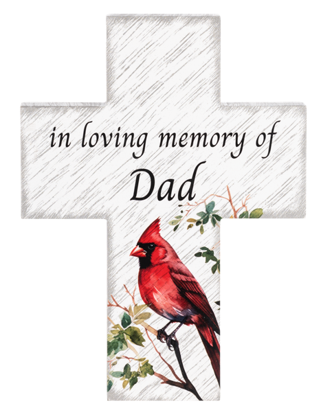 In Loving Memory Mom/Dad Cross