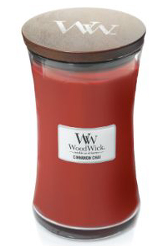 Large Woodwick Hourglass Jar