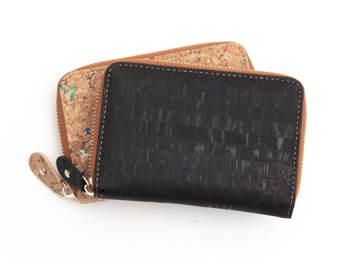 Cork Zip Up Wallet