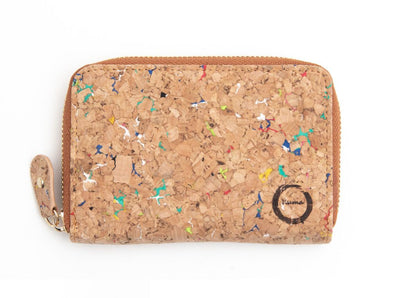 Cork Zip Up Wallet