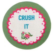 Load image into Gallery viewer, Embroidered Cheeky Chic Travel Compact Mirrors
