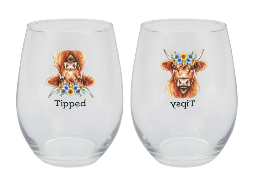 Stemless Wine Glass