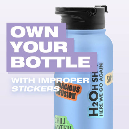 Improper Co. (No duties | Ships from CAN/USA) - Sassy Bottle/Mug Stickers