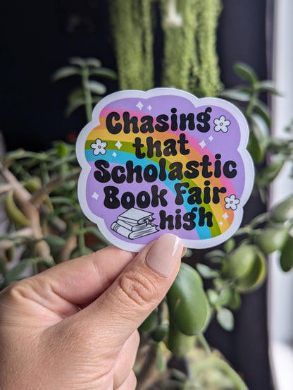 Chasing that scholastic book fair high