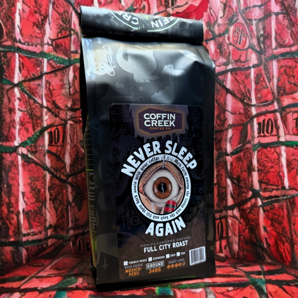Coffin Creek Coffee - Never Sleep Again - Full City Roast