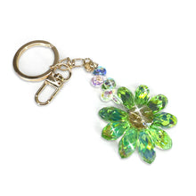 Load image into Gallery viewer, Crystal Daisy Keychain
